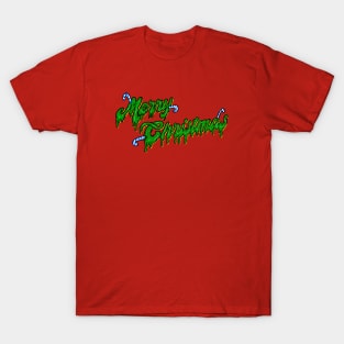 Melting Merry Christmas Candy Cane T-Shirt